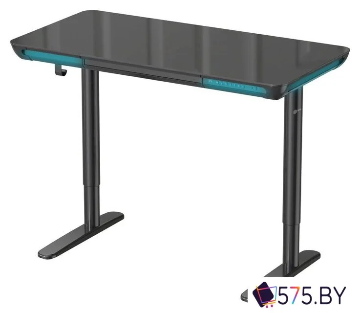 Стол с регулировкой высоты CACTUS CS-EGD-BK-LED в магазине 575.by
