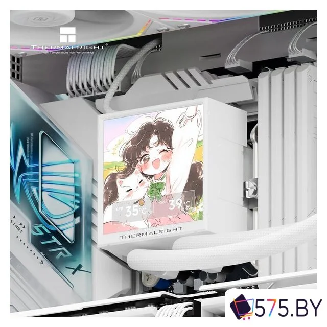 Система жидкостного охлаждения для процессора Thermalright Peerless Vision 240 ARGB (белый) в магазине 575.by