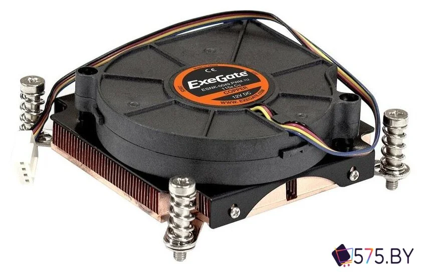 Кулер для процессора ExeGate ESNK-0049.PWM.1U.115x.Cu в магазине 575.by