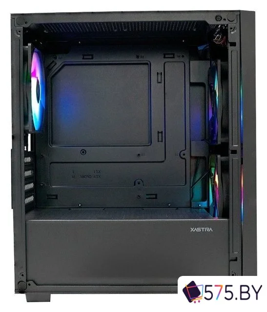 Корпус XASTRA A306M 3FRGB (черный) в магазине 575.by