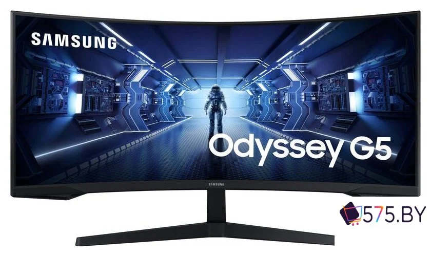 Игровой монитор Samsung Odyssey G5 LC34G55TWWIXCI в магазине 575.by