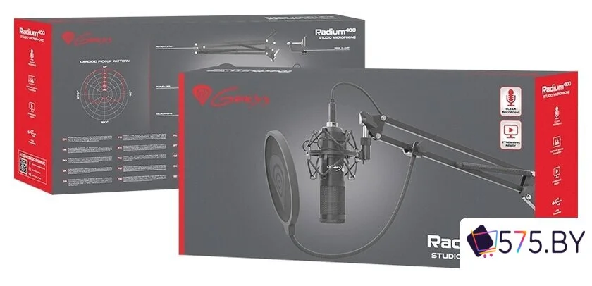 Проводной микрофон Genesis Radium 400 в магазине 575.by