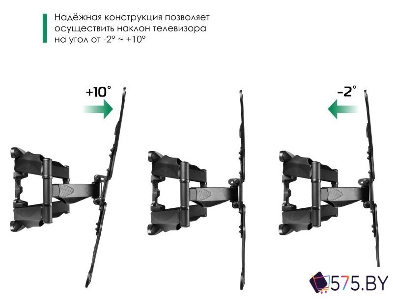 Кронштейн для телевизора Onkron M5 (черный) в магазине 575.by
