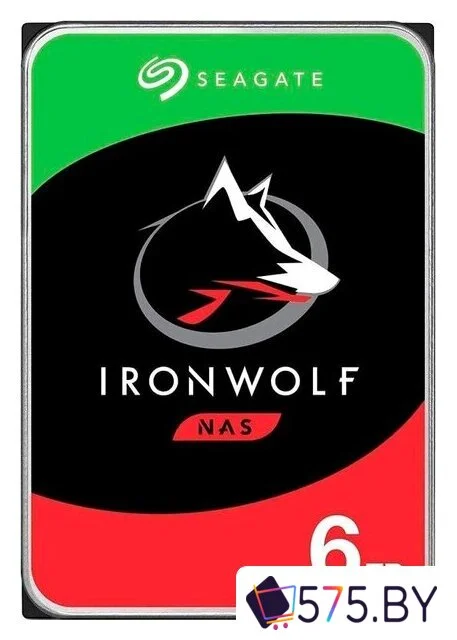 Жесткий диск Seagate Ironwolf 6TB ST6000VN006 в магазине 575.by