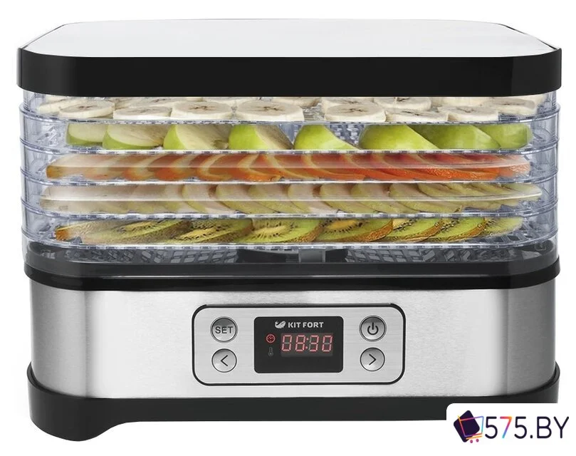 Сушилка для овощей и фруктов Kitfort KT-1903 в магазине 575.by
