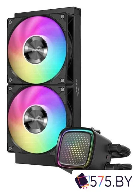 Система жидкостного охлаждения для процессора Sama L50 240 (черный) в магазине 575.by