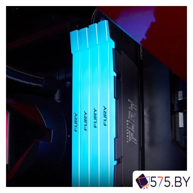 Оперативная память Kingston FURY Renegade RGB 2x8ГБ DDR4 3200МГц KF432C16RB2AK2/16 в магазине 575.by