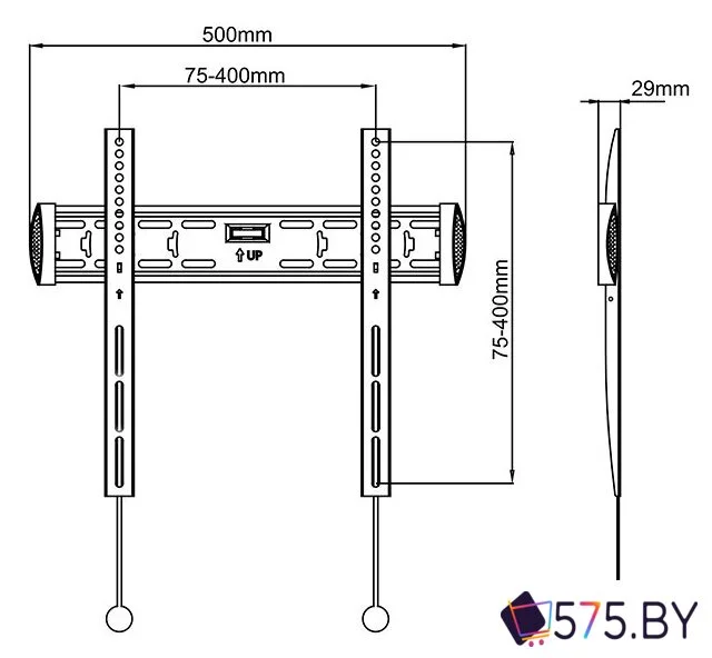 Кронштейн для телевизора Onkron FM5 в магазине 575.by