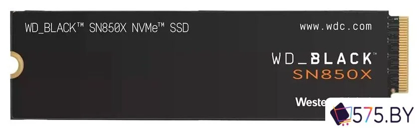 SSD WD Black SN850X NVMe 4TB WDS400T2X0E в магазине 575.by