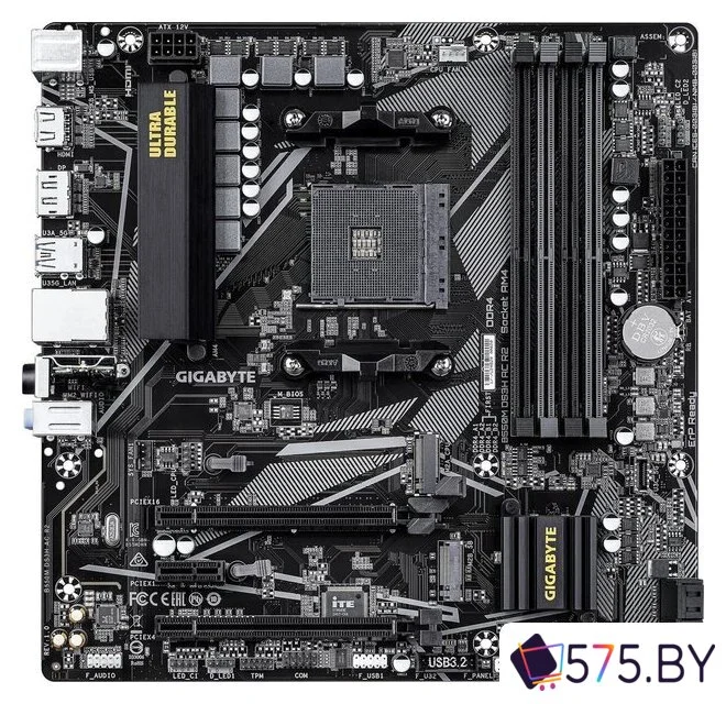 Материнская плата Gigabyte B550M DS3H AC R2 в магазине 575.by
