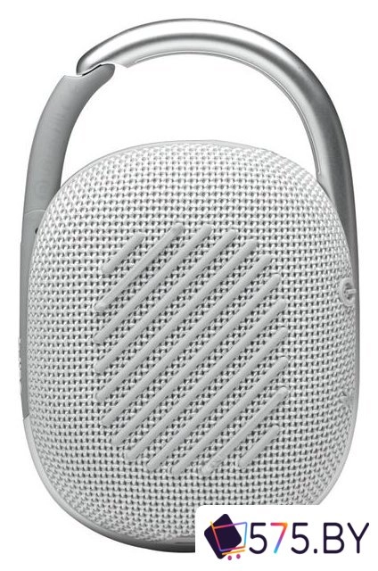 Беспроводная колонка JBL Clip 4 (белый) в магазине 575.by