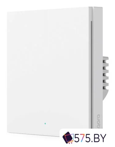 Выключатель Aqara Smart Wall Switch H1 одноклавишный с нейтралью (белый) в магазине 575.by