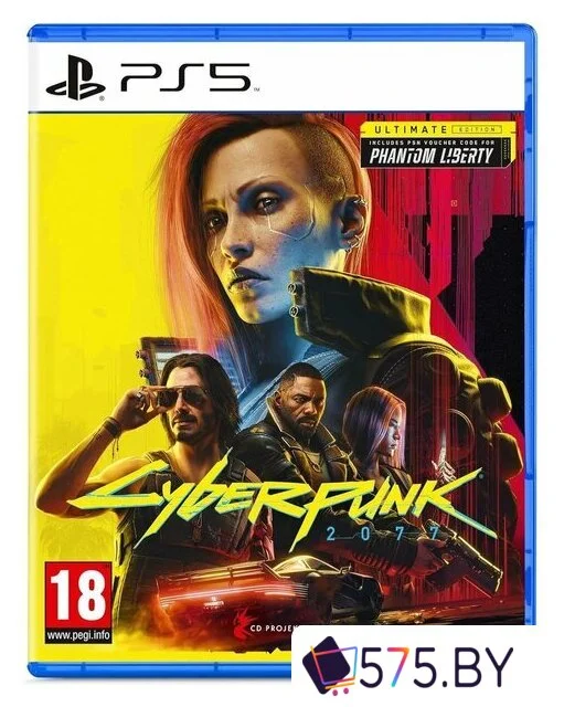 Игры для приставок PlayStation 5 Cyberpunk 2077 Ultimate Edition (без русской озвучки) в магазине 575.by
