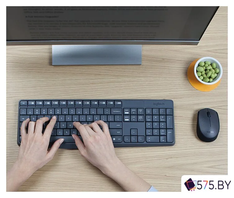 Офисный набор Logitech MK235 Wireless Combo 920-007948 в магазине 575.by