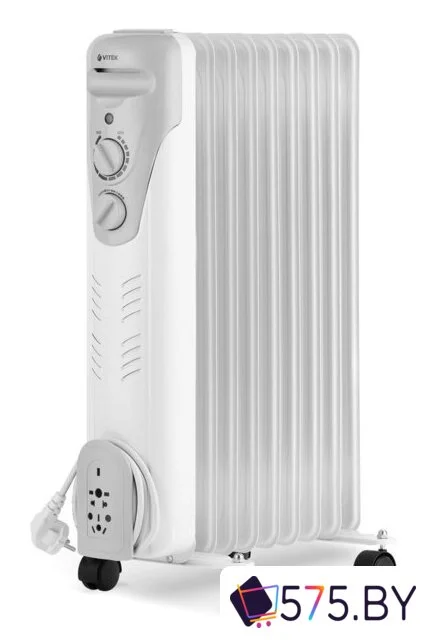 Масляный радиатор Vitek VT-1709 W в магазине 575.by