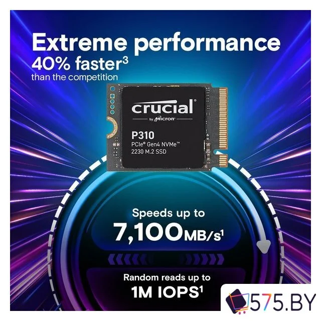 SSD Crucial P310 2TB CT2000P310SSD2 в магазине 575.by