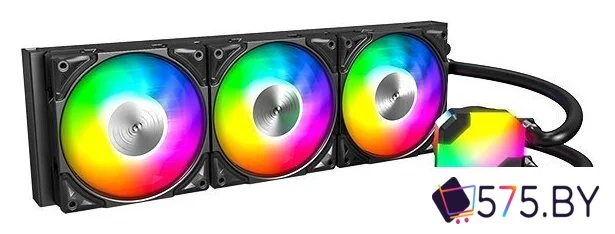 Система жидкостного охлаждения для процессора Montech HyperFlow ARGB 360 (черный) в магазине 575.by