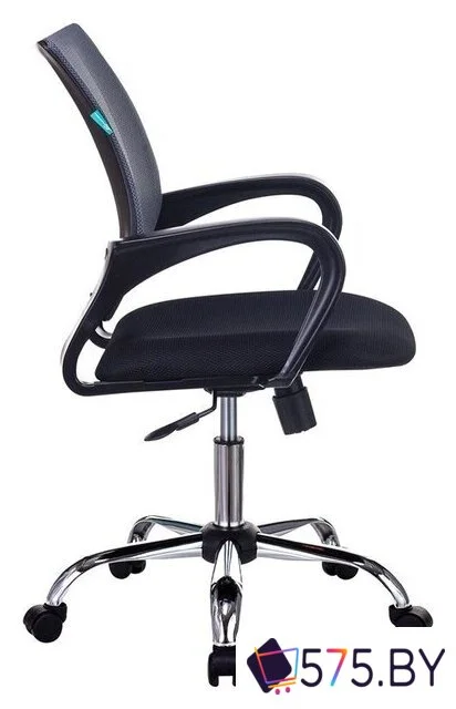 Офисное кресло Бюрократ CH-695NSL (темно-серый TW-04/черный TW-11/хром) в магазине 575.by