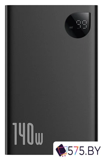 Внешний аккумулятор Baseus Adaman Digital Display Fast Charge Power Bank 140W 24000mAh (черный) в магазине 575.by