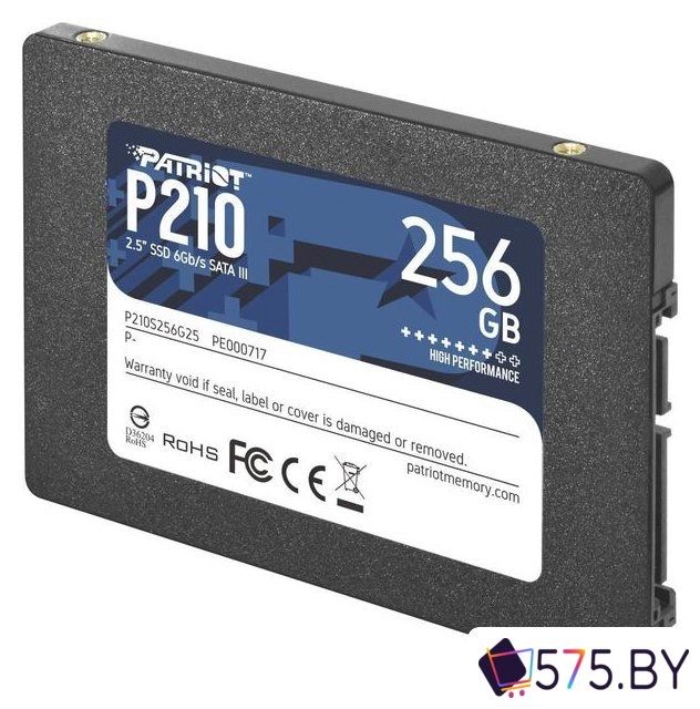 SSD Patriot P210 256GB P210S256G25 в магазине 575.by