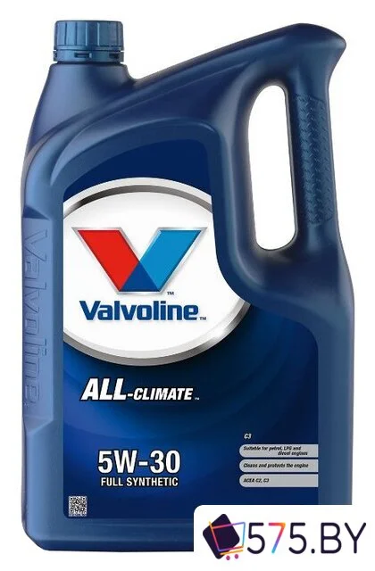 Моторное масло Valvoline All-Climate C2/C3 5W-30 5л в магазине 575.by