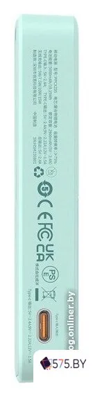 Внешний аккумулятор Baseus MagPro Magnetic Bracket Wireless Fast-Charging Power Bank 20W 5000mAh (мятный, китайская версия) в магазине 575.by