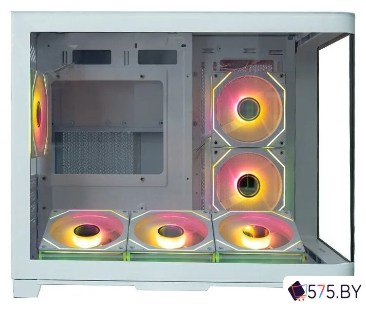 Корпус XASTRA QR600M 6ARGB C10-UC (белый) в магазине 575.by