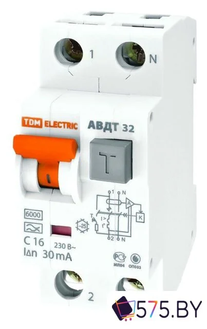 Дифференциальный автомат TDM Electric SQ0202-0031