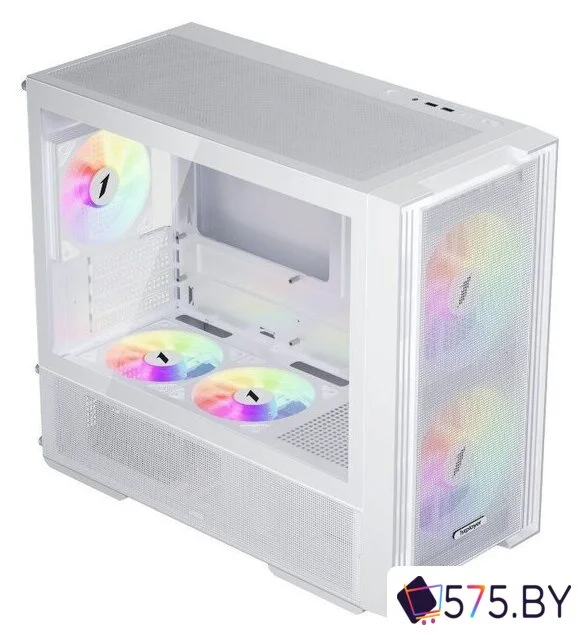 Корпус 1stPlayer AU6 ARGB (белый) в магазине 575.by