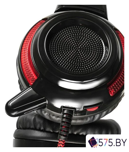 Наушники Оклик HS-G300 Armageddon (черный/красный) в магазине 575.by