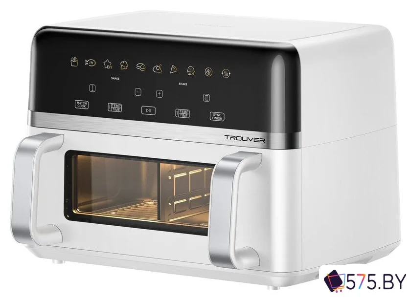 Аэрогриль (аэрофритюрница) Trouver FD20s Pro White (белый) в магазине 575.by