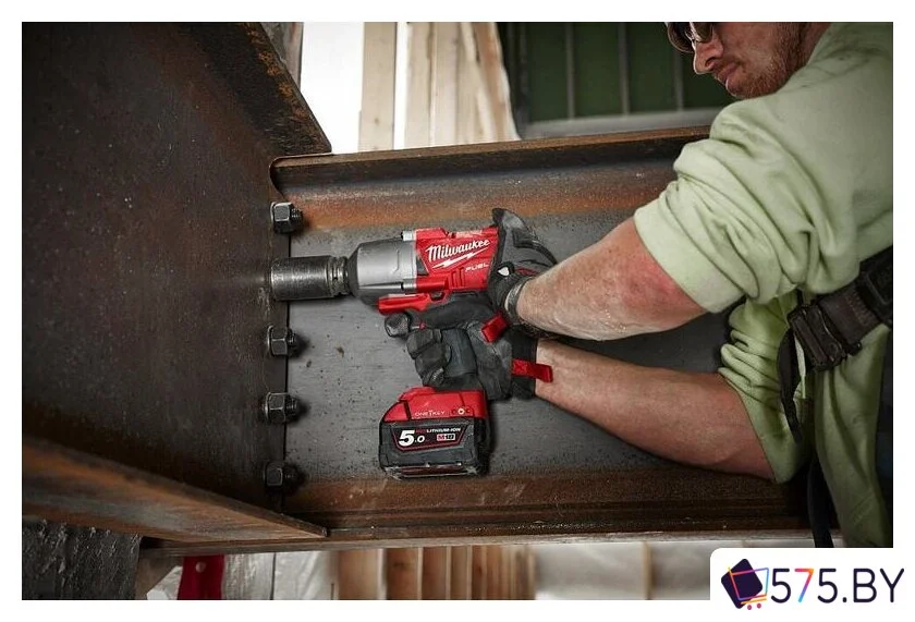 Гайковерт Milwaukee M18 ONEFHIWF12-502X 4933459727 (с 2-мя АКБ, кейс) в магазине 575.by