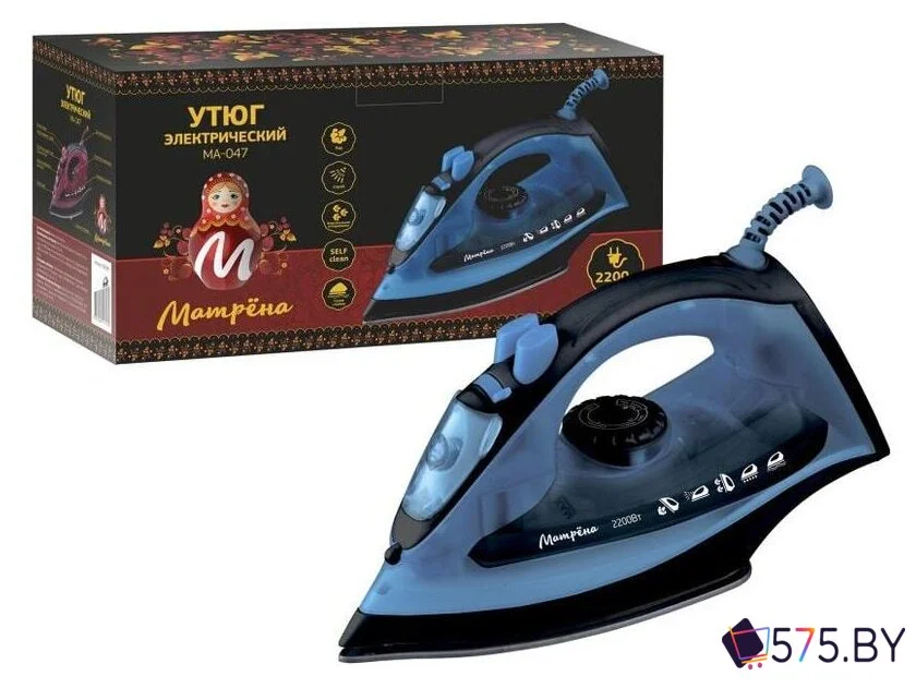 Утюг Матрена MA-047 (синий) в магазине 575.by