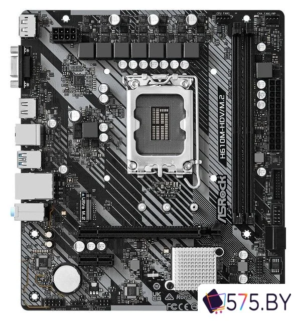 Материнская плата ASRock H610M-HDV/M.2 R2.0 в магазине 575.by