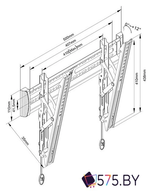 Кронштейн для телевизора Onkron TM5 в магазине 575.by