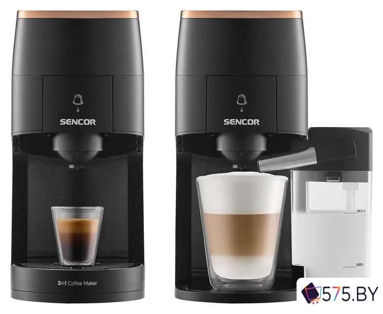 Капсульная кофеварка Sencor SCC 3000BK в магазине 575.by