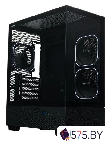 Корпус XASTRA Q400M 3ARGB-FG-C6-UC (черный) в магазине 575.by