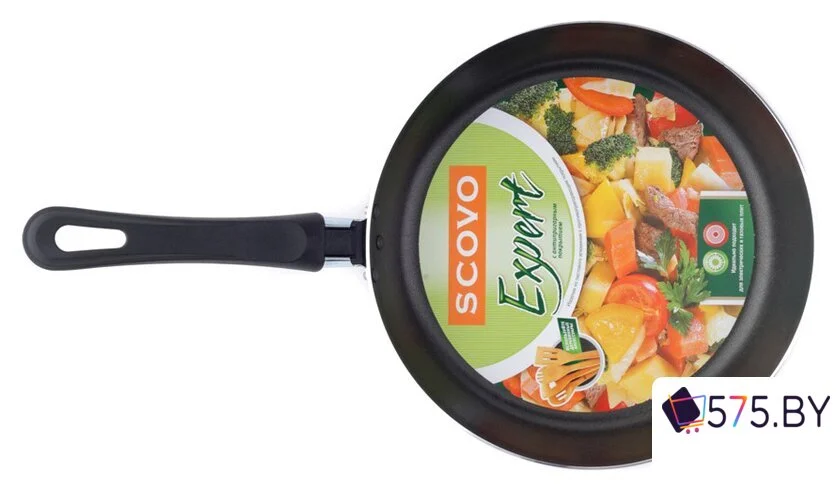 Сковорода Scovo Expert сковорода 26 см (с крышкой) [СЭ-029] в магазине 575.by
