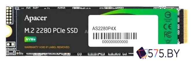 SSD Apacer AS2280P4X 256GB AP256GAS2280P4X-1 в магазине 575.by