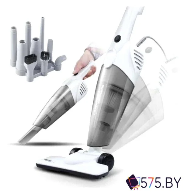 Пылесос Deerma DX118C (международная версия, белый/серый) в магазине 575.by