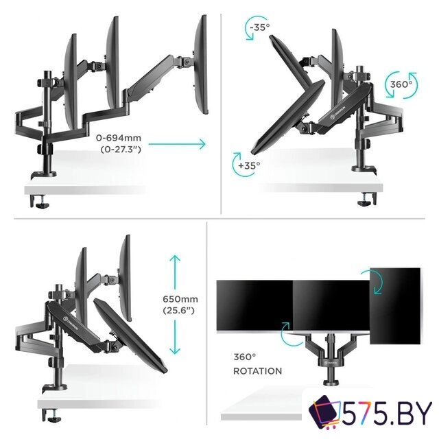Кронштейн для монитора Onkron G280B в магазине 575.by