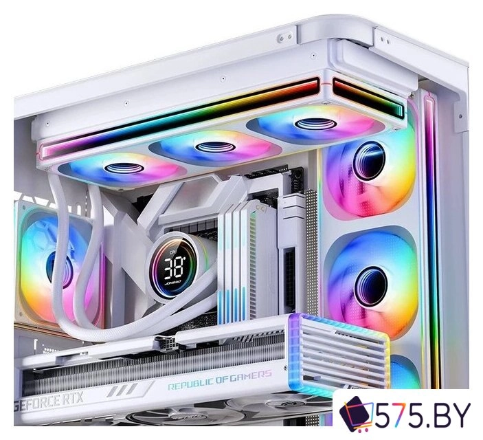 Вентилятор для корпуса Jonsbo ZB-120WR (белый) в магазине 575.by