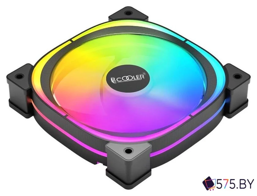 Вентилятор для корпуса PCCooler EF120 ARGB (черный) в магазине 575.by