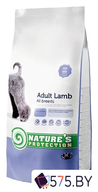 Сухой корм для собак Nature's Protection Adult Lamb 12 кг в магазине 575.by