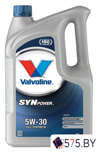 Моторное масло Valvoline SynPower XL-III C3 5W-30 5л в магазине 575.by