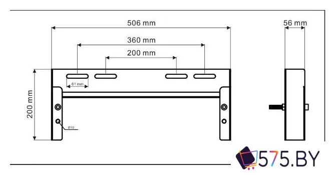 Инсталляция Roxen Double Fix 715850 в магазине 575.by