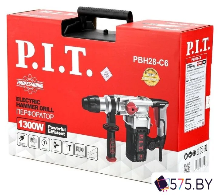 Перфоратор P.I.T. PBH28-C6 (кейс) в магазине 575.by