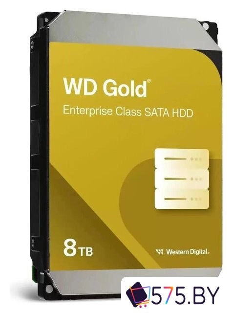 Жесткий диск WD Gold 8TB WD8005FRYZ в магазине 575.by