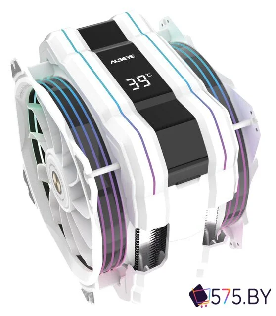 Кулер для процессора ALSEYE M120D W Plus (белый) в магазине 575.by