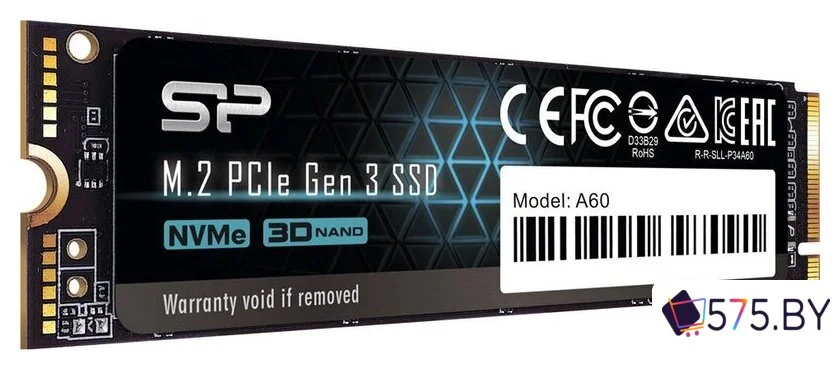 SSD Silicon-Power P34A60 2TB SP002TBP34A60M28 в магазине 575.by